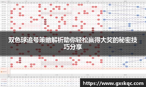 双色球追号策略解析助你轻松赢得大奖的秘密技巧分享